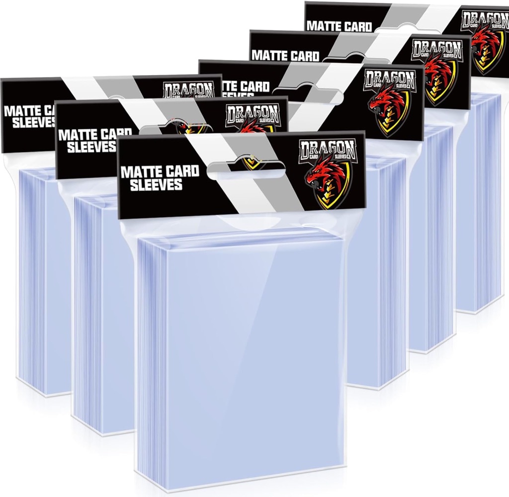 100 Count Matte Card Sleeves — Dragon Card Sleeves